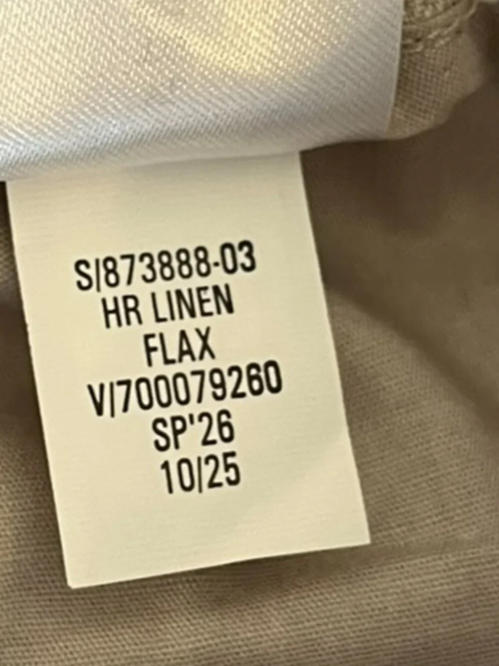 Banana Republic Woman's Wide-Leg High-Rise Linen-Blend Trousers Pants Sz XL